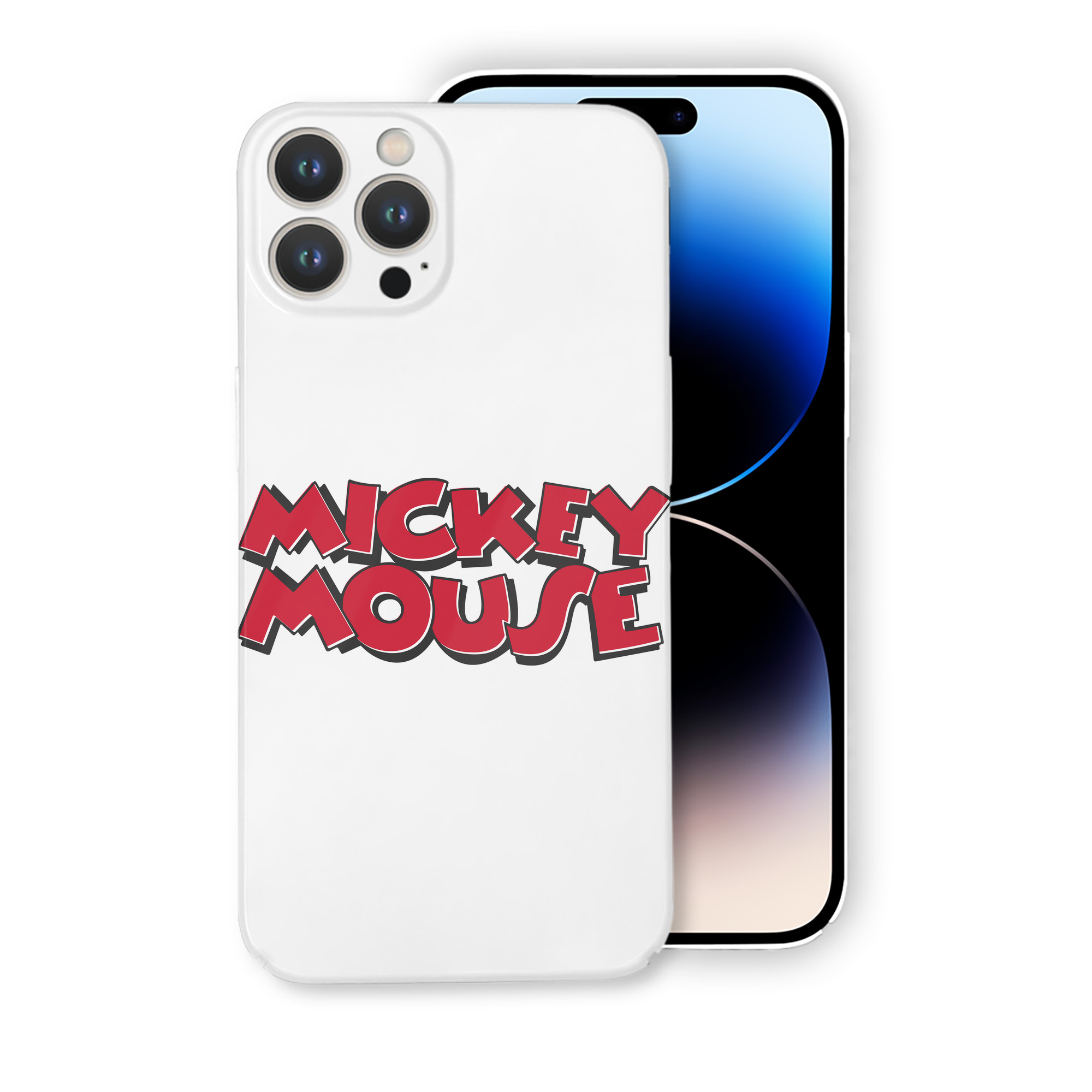 （画像用） ミッキーマウス Mickey Mouse 【iPhone 14シリーズ対応】ハードケース